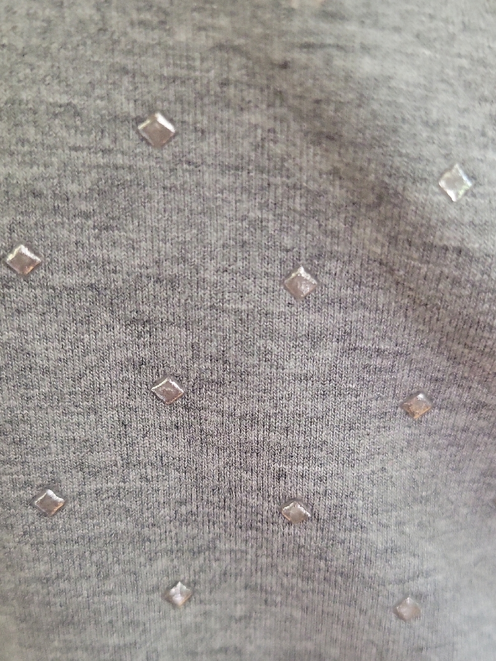 White House Black Market Top, Medium, Gray/Silver - Picture 3 of 10